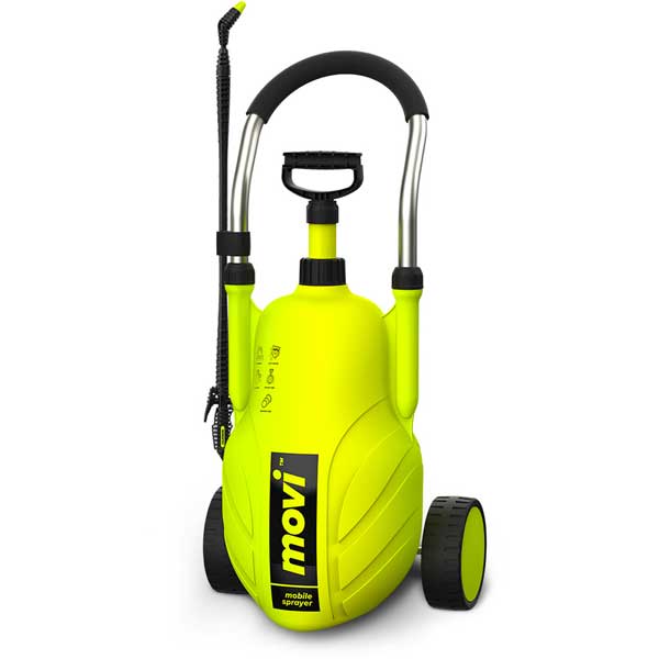 Movi 18 Liter Trolley Drucksprüher mit großen Rädern und verstellbarer Lanze für bequeme mobile Anwendung