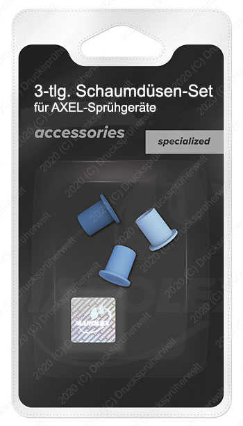 Ersatz Schaumdüsen-Pads, 3-tlg.  für AX2000-Handsprüher