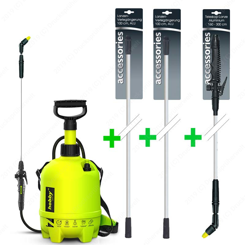 bundle-h7 P7 Drucksprüher + 1 x T300 Sprühlanze + 2x T100 Lanzenverlängerung