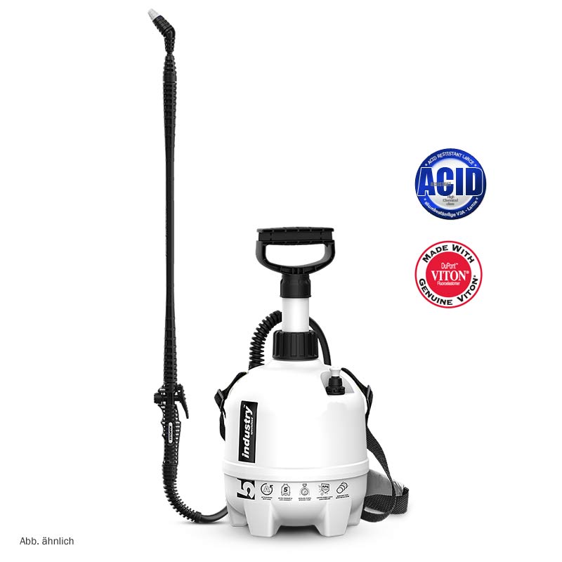 p5si-industry-drucksprueher-5l-viton P5si Drucksprüher 5 Liter mit VITON Dichtungen, säure geeignet, hohe Beständigkeit