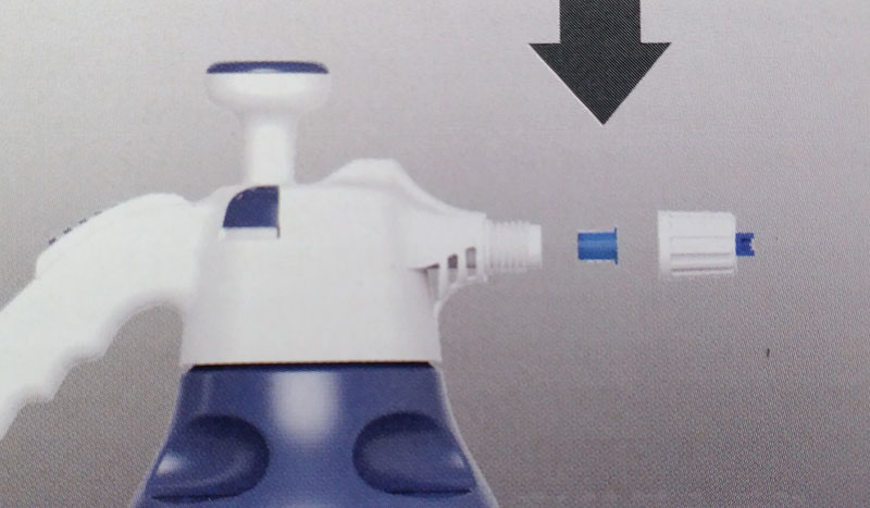 Schaumdüsen pad des AX2000 Schaumsprühgerätes