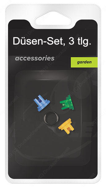 3 tlg Flachstrahldüsen Set