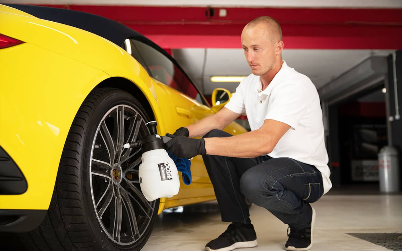 Ergo Viton Handsprüher – Chemikalienbeständig für Auto ERGO VITON Handsprüher perfekt für automotive Anwendungsbereiche