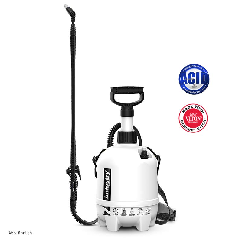 P7si Drucksprüher 7 Liter mit VITON Dichtungen, säure geeignet, hohe Beständigkeit